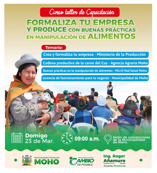 CAPACITACIÓN GRATUITA FORMALIZA TU EMPRESA