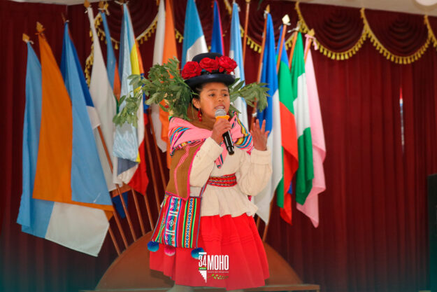 CONCURSO DE DECLAMACIÓN POÉTICA EN AYMARA POR EL 34° ANIVERSARIO DE MOHO