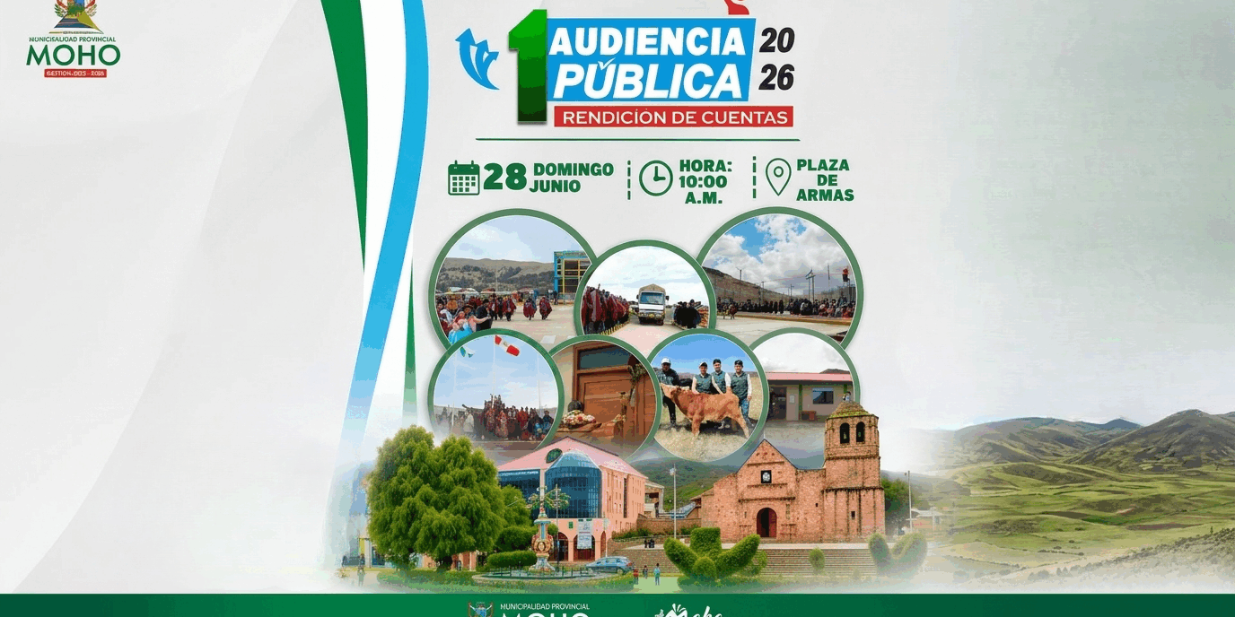 AUDIENCIA PÚBLICA DE RENDICIÓN DE CUENTAS 2026
