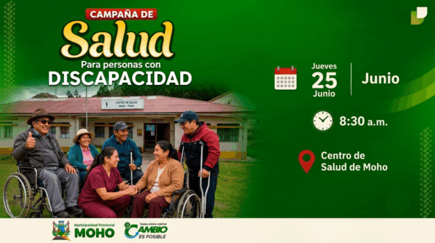 CAMPAÑA DE SALUD PARA PERSONAS CON DISCAPACIDAD