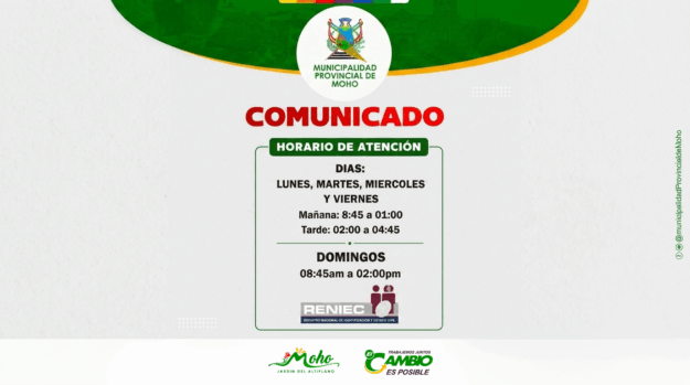 COMUNICADO