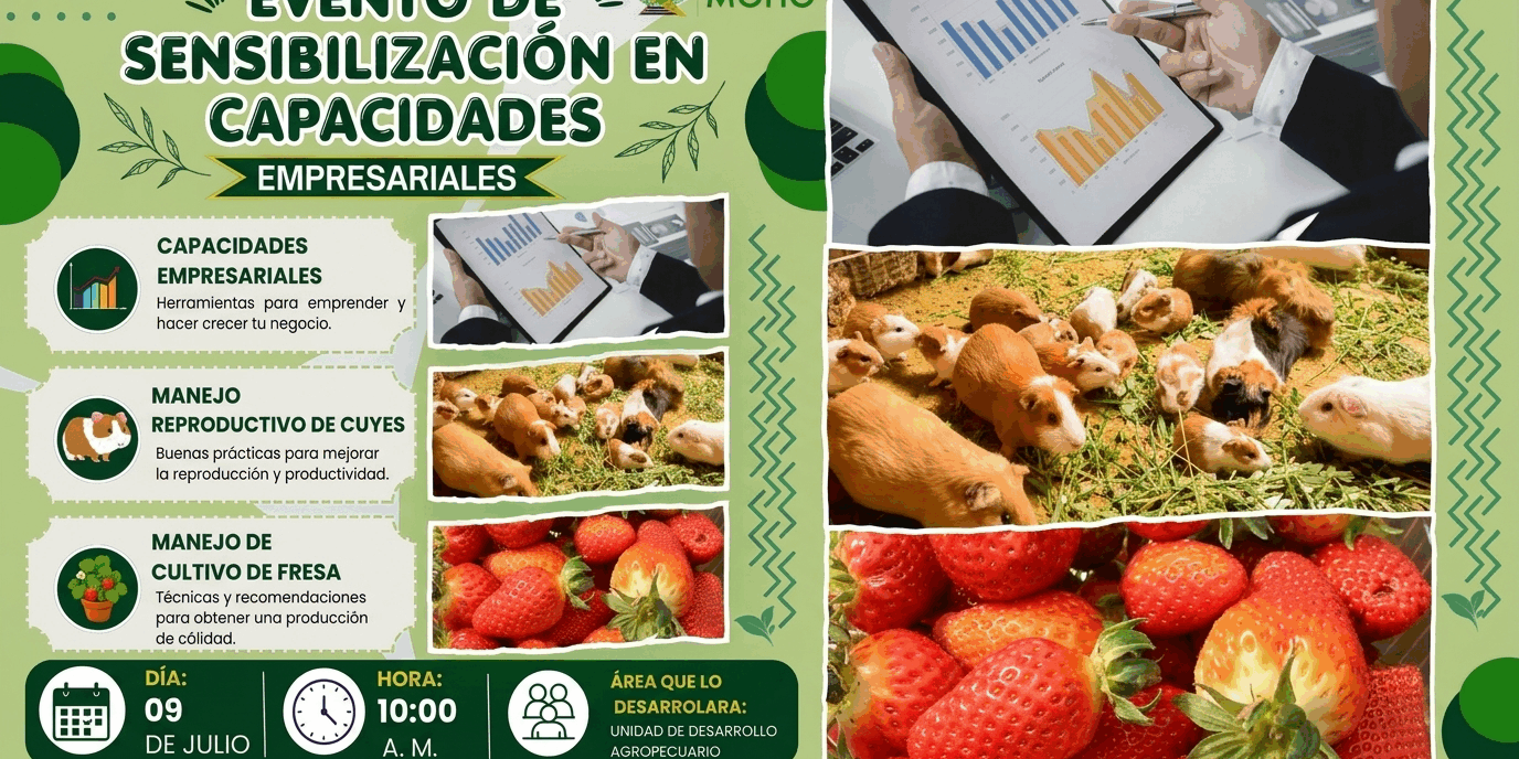 EVENTO DE SENSIBILIZACIÓN EN CAPACIDADES EMPRESARIALES