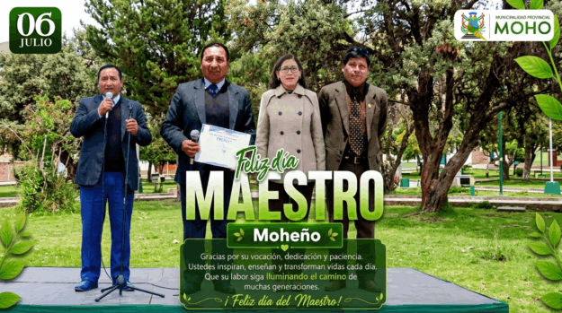 FELIZ DÍA DEL MAESTRO