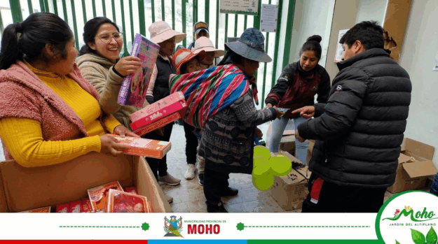 Municipalidad Provincial de Moho se hizo presente en el 53. ° Aniversario de los Programas No Escolarizados de Educación Inicial (PRONOEI)