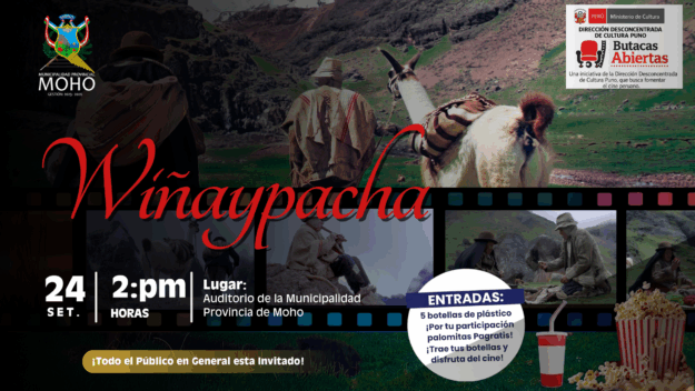 TARDE DE CINE Y CULTURA EN MOHO CON LA PROYECCIÓN DE WIÑAYPACHA