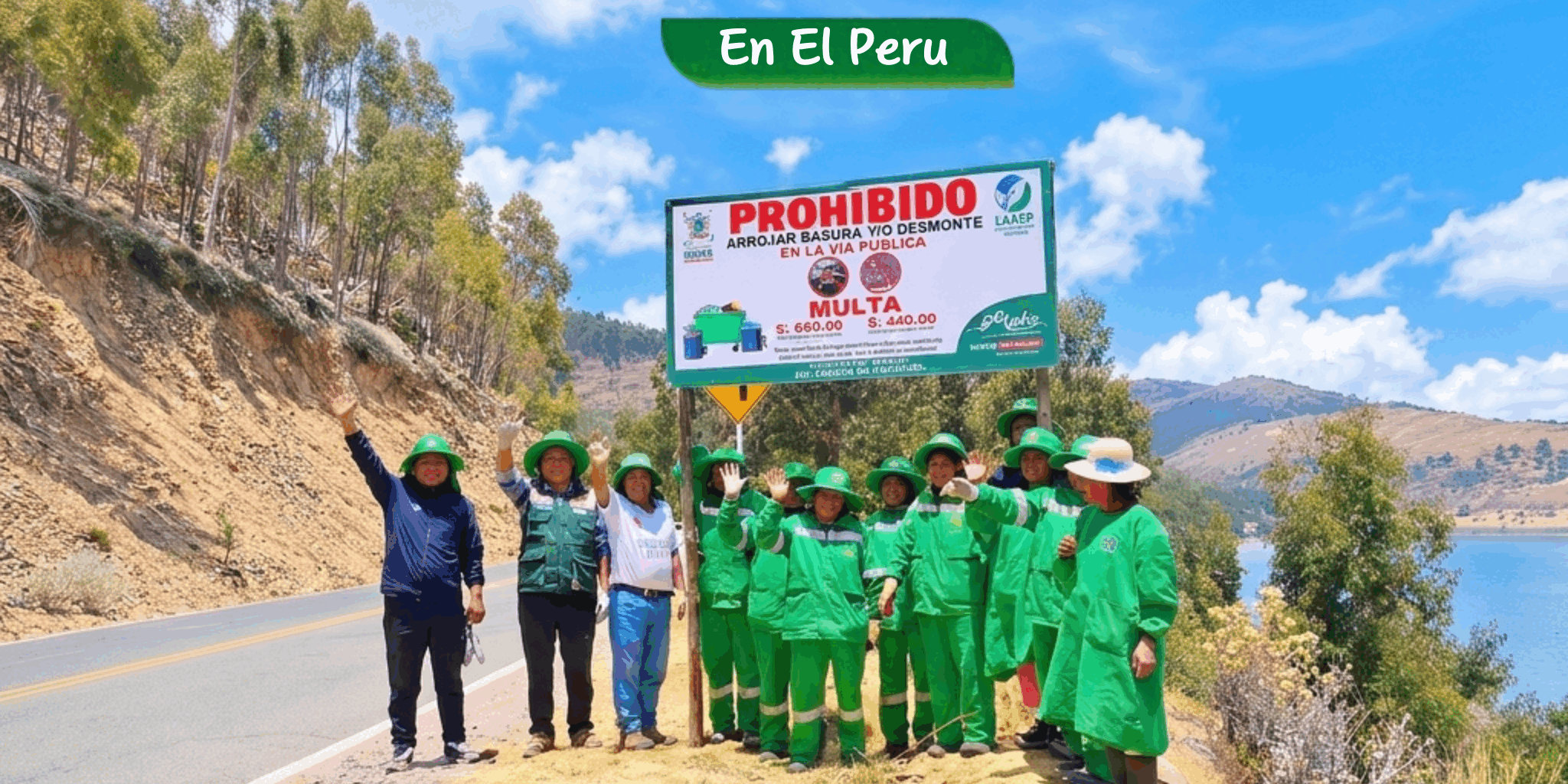 MUNICIPALIDAD PROVINCIAL DE MOHO PROMUEVE LA DISPOSICIÓN ADECUADA DE RESIDUOS SÓLIDOS